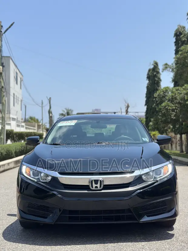 Honda Civic 2016 Black - 1