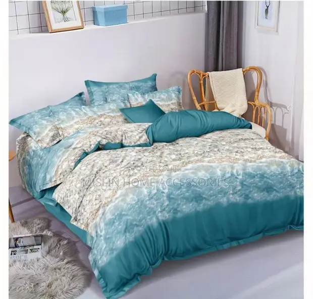 Quality King Size Bedsheet with Pillow Cases - 1