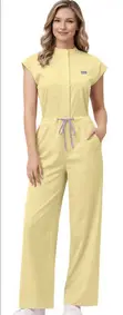 Premium Medical Scrubs - Polyester/Spandex Blend - 2
