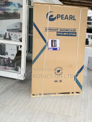 Pearl Double-Door 690L Glass Display Fridge PVC-801-27AA