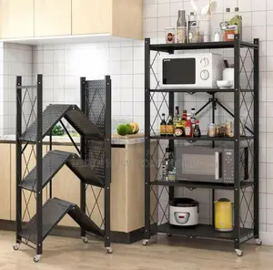 Foldable Kitchen Rack Organizer