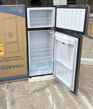 Nasco 210L Top Freezer Fridge with Water Dispenser