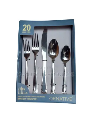 Ornative 20-Piece Stainless Steel Cutlery Set