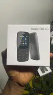 New Nokia 106 4G Black - 2