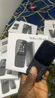New Nokia 106 4G Black - 3