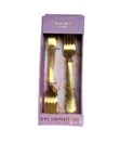Tahari 10-Piece Gold Dinner Forks Set - 2