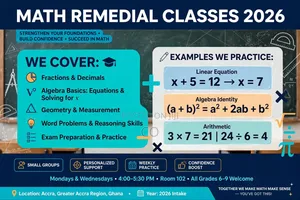 Math Remedial Classes - Legon PRESEC Tutors
