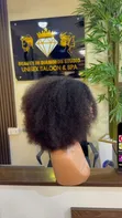 Afro Kinky Human Hair Wig - 3
