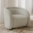 Accent Swivel Chair - Henredon Aspen Hill Fabric - 4