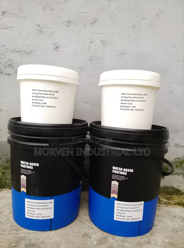 Coloured Sand Epoxy Floor Paint - 1