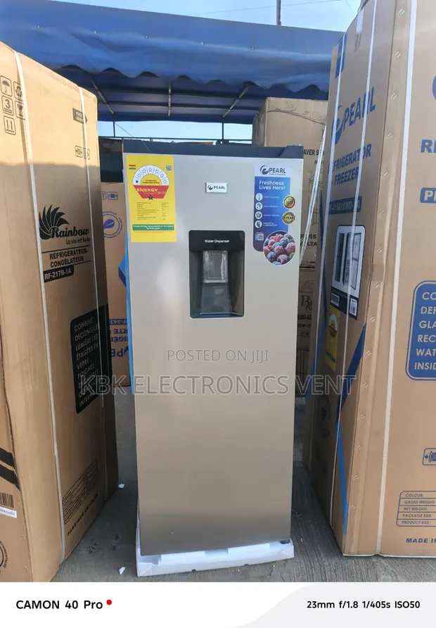 Pearl 158L Single Door Refrigerator with Water Dispenser - 1