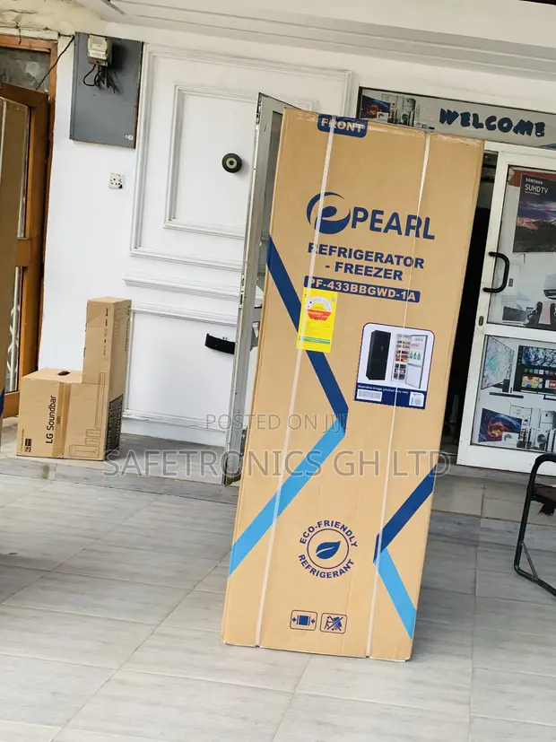 Brand New Pearl PF-433BBGWD 309L Bottom-Mount Refrigerator - 1