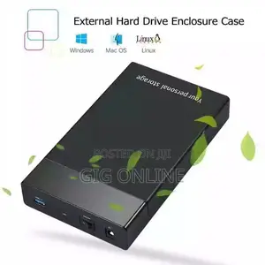 3.5" HDD External Case - Hard Drive Enclosure