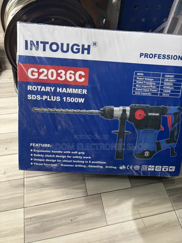 Intough G2036C Rotary Hammer 1500W - 1