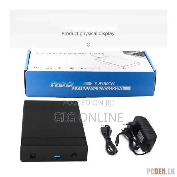 3.5" HDD USB External Enclosure - 1