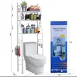 Stainless Steel Over-the-Toilet Storage Rack - 1
