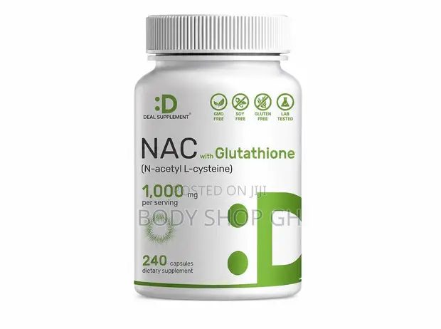 NAC Supplement (N-Acetyl Cysteine) 1,000mg - 240 Capsules - 1