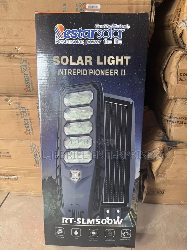 500W Solar Street Light - 1