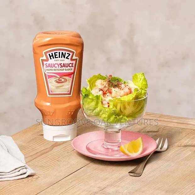 Heinz Saucy Sauce Mayo Ketchup 415ml - 1