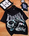 Men's Quality Oversized Graphic Tee - 5