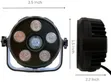 Vibrant 6m LED Mini Par Light - 1