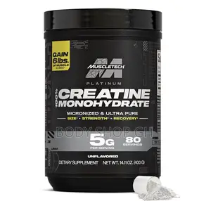 MuscleTech Platinum 100% Creatine Monohydrate - 80 Scoops