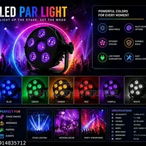 Compact Portable Mini Par Light