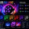 Compact Portable Mini Par Light - 1