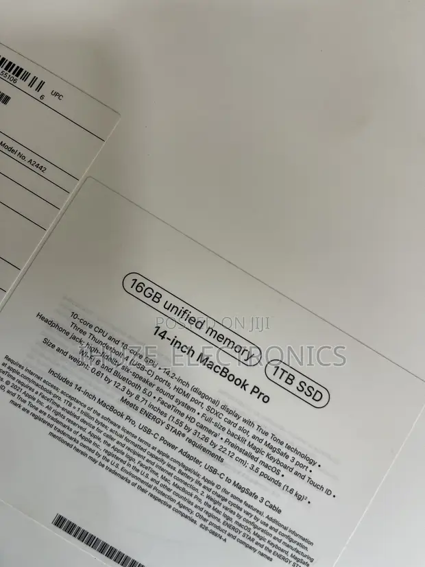 Apple MacBook Pro 2021 M1 Pro 16GB RAM 512GB SSD - 1