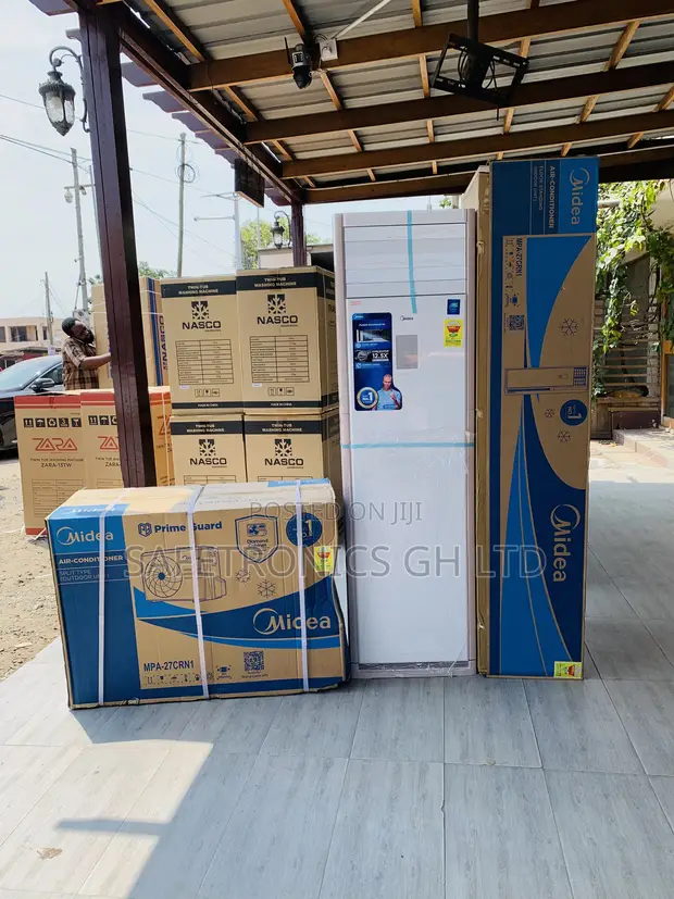 New Midea 3.0hp Floor Standing AC - MPA-27CRN1-N - 1
