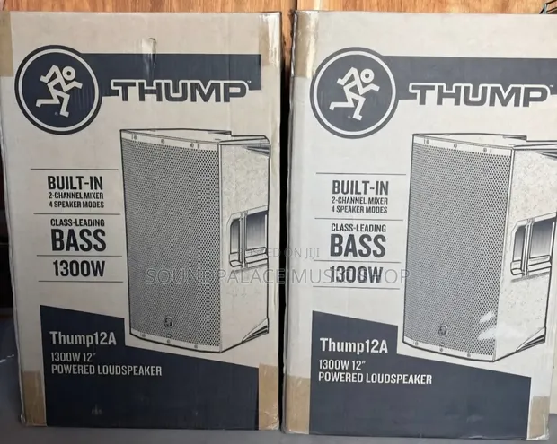 Mackie Thump12A 1300W 12" Powered Loudspeakers (Pair) - 1