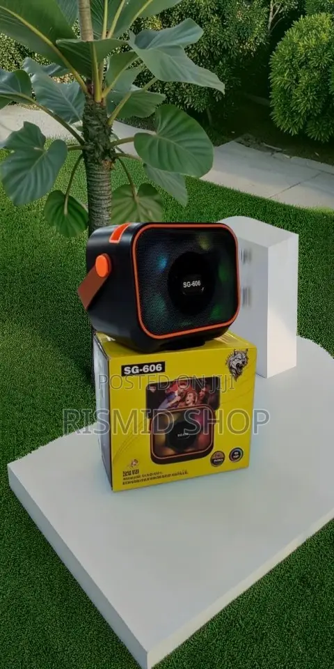 SG 606 Bass Enhanced Portable Bluetooth Speaker - 1