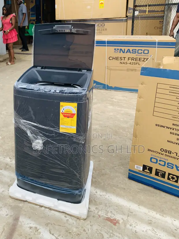 Brand New Nasco 8KG Fully Automatic Top Load Washing Machine - 1