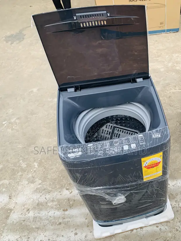 Nasco 8KG Top Load Fully Automatic Washing Machine (NASTL-B80) - 1