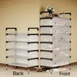 Dust Proof Shoe Rack - 5, 6, & 7 Tiers - 2