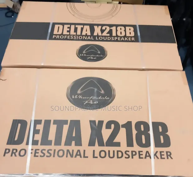 Wharfedale Pro Delta X218B Dual 18-Inch Passive Subwoofer - 1