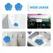 5-Piece Urinal Deodorizer Fragrance Mats - 3