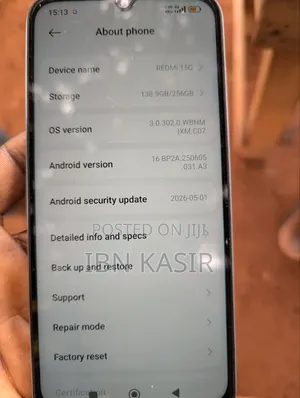 Xiaomi Redmi 15C 4G 256GB Green
