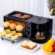 Silver Crest 3-in-1 Breakfast Maker - Oven, Grill, Coffee Maker - 1