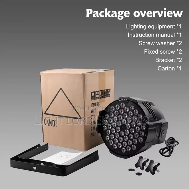 54-LED RGBW Stage Wash Light - 1