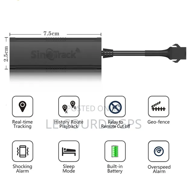Car Tracker with Relay - Engine Control - 1