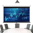 Burotika BW18-244 244cm x 244cm Wall Screen - 3