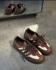 Adidas Samba WTR Brown Leather Sneakers - 2