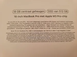 Apple MacBook Pro 2024 M3 Pro 18GB RAM 512GB SSD