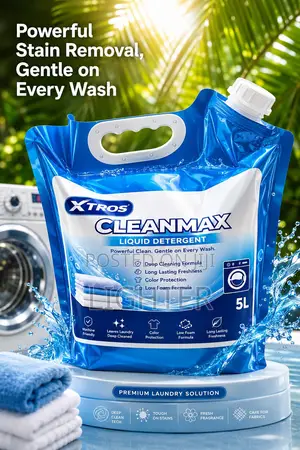 Xtros CleanMax Liquid Detergent - 5L