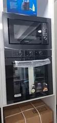All Black Built-in Oven and Microwave - 5