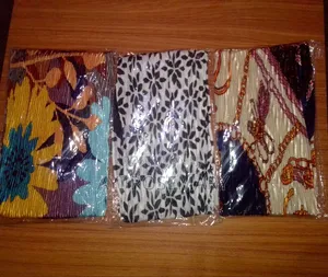 Ladies' Cotton Scarf - Floral Pattern