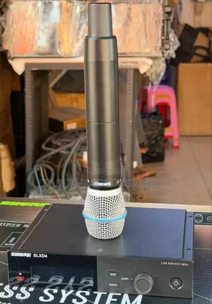 Shure SLXD2 Single Wireless Microphone with Beta 58A