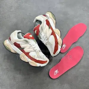 New Balance 9060 "Inner Glow / Brick Red"