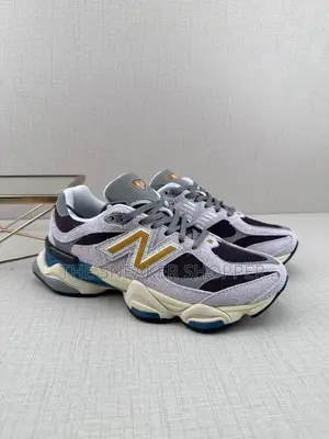 New Balance 9060 Sneakers - Lavender/Purple/Gold